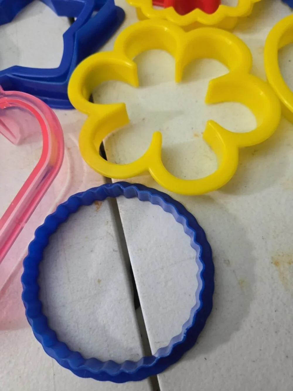 Cookie Cutters Lot 17 Plastic Assorted Shapes #1